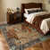 Goldene Vintage Tiger Desert Color Washable Area Rug - Soft Cashmere Carpet for Living Room, Bedroom, or Office