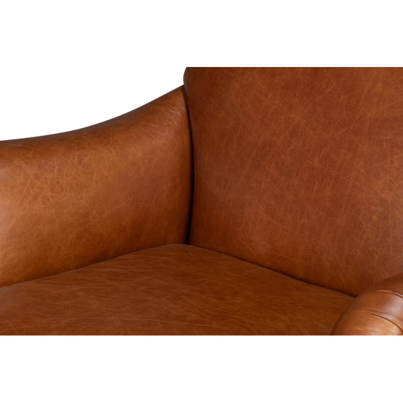 Fauteuil club rembourré Gaston
