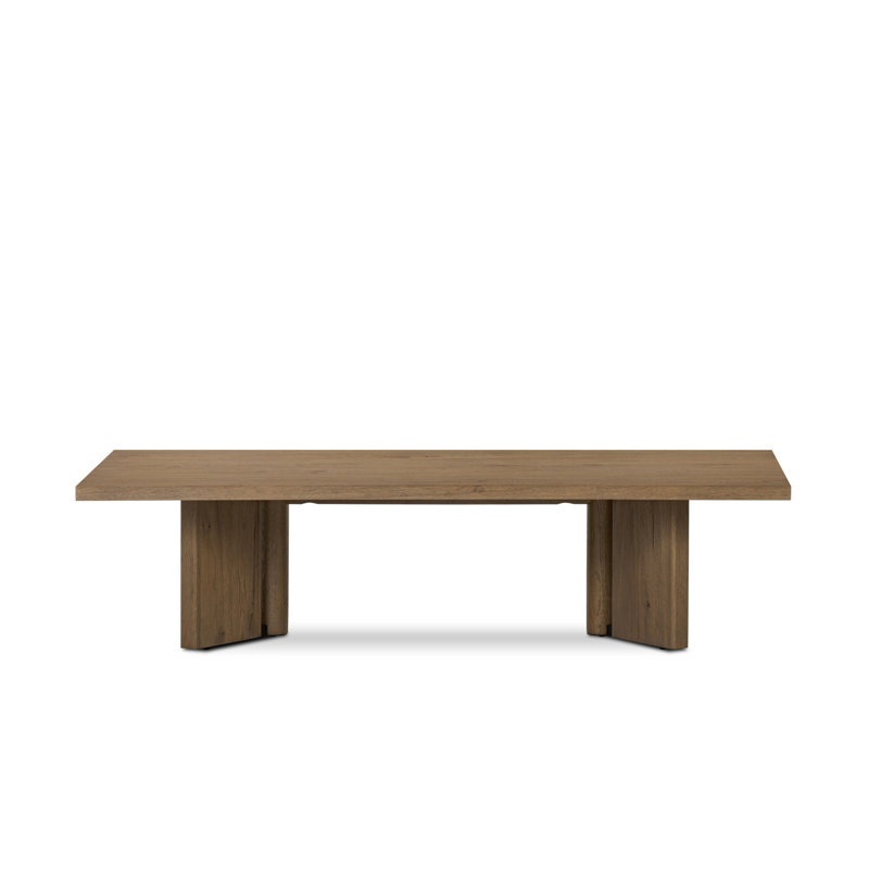 Table basse Rihanna Cayo, Chêne clair frotté