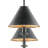 Prosperity 2 - Light French Black/Contemporary Gold Leaf Interior Kitchen Island Pendant