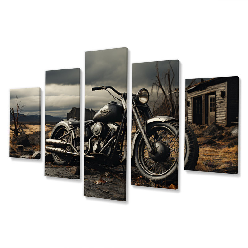 Lachae - Transportation Wall Decor - 5 Panels