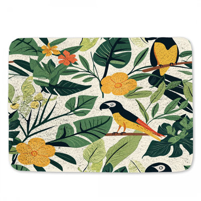 Tapis de bain Tropical Birds