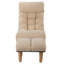 Fauteuil inclinable pour le balcon - réglable avec 3 sections de dossier et 14 sections de tête, siège à ressorts intégré, dossier ergonomique confortable de style japonais à dossier simple, 360
