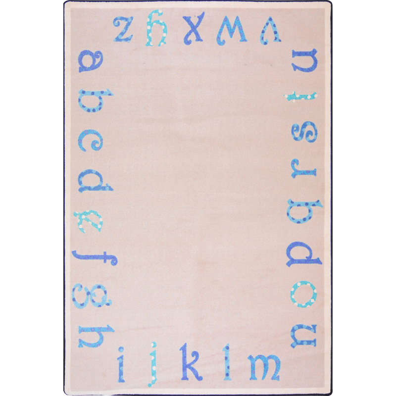 Tapis à pois ABC par Joy Carpets, 7 pi 8 po x 10 pi 9 po