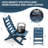 4 Pcs Outdoor Folding Adirondack Chairs (Set Of 4)-620488723