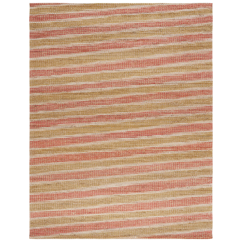 Hctor Hand Loomed Performance Striped Rug, Rectangle 8' x 10'