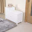 Armoire-repose-pieds en bois avec rangement et rangement pour chaussures