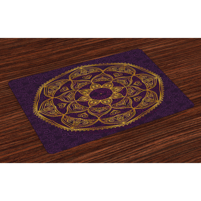 Knoxville Mandala Lace Like Circular Placemat