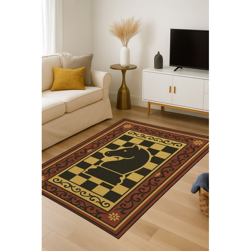 Tapis blanc tissé Mosso, 6'7" x 9'10"