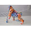 Statue Ezme graffiti peinte en résine moderne, taille: 6 po x 11 po x H 11 po