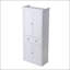 Armoire de rangement pour garde-manger autoportante avec tablettes réglables, tiroir et portes magnétiques pour une organisation efficace