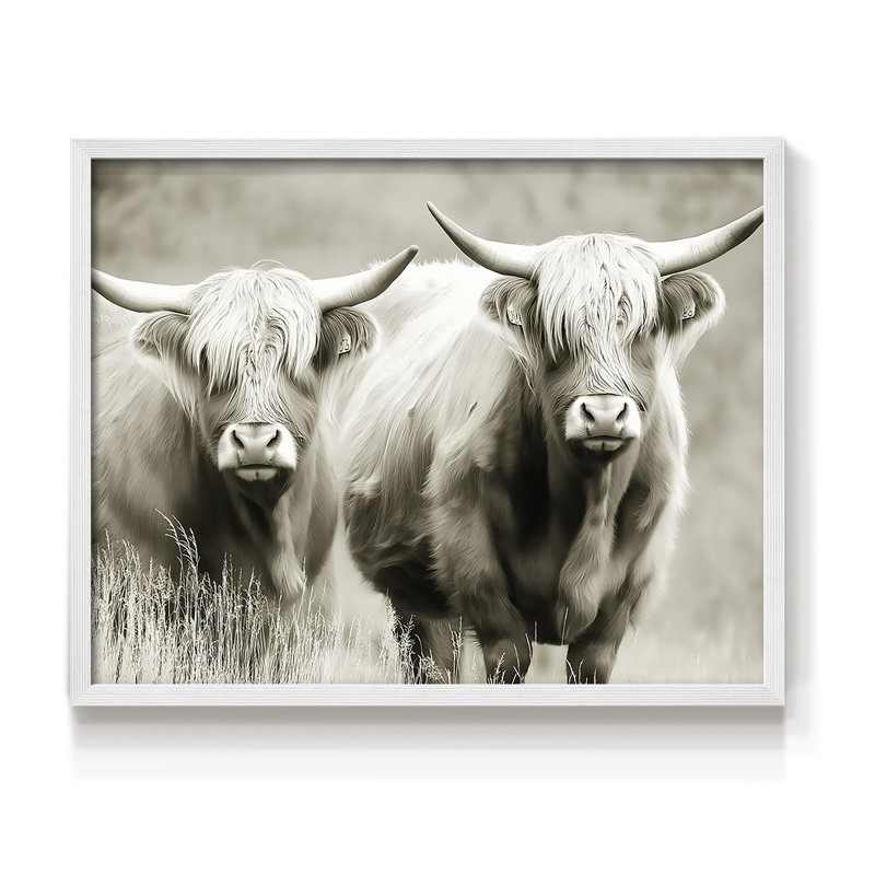 Série abstraite nautique - CXCII - Reproduction encadrée - Restickable, H 8 po x l 10 po, Blanc
