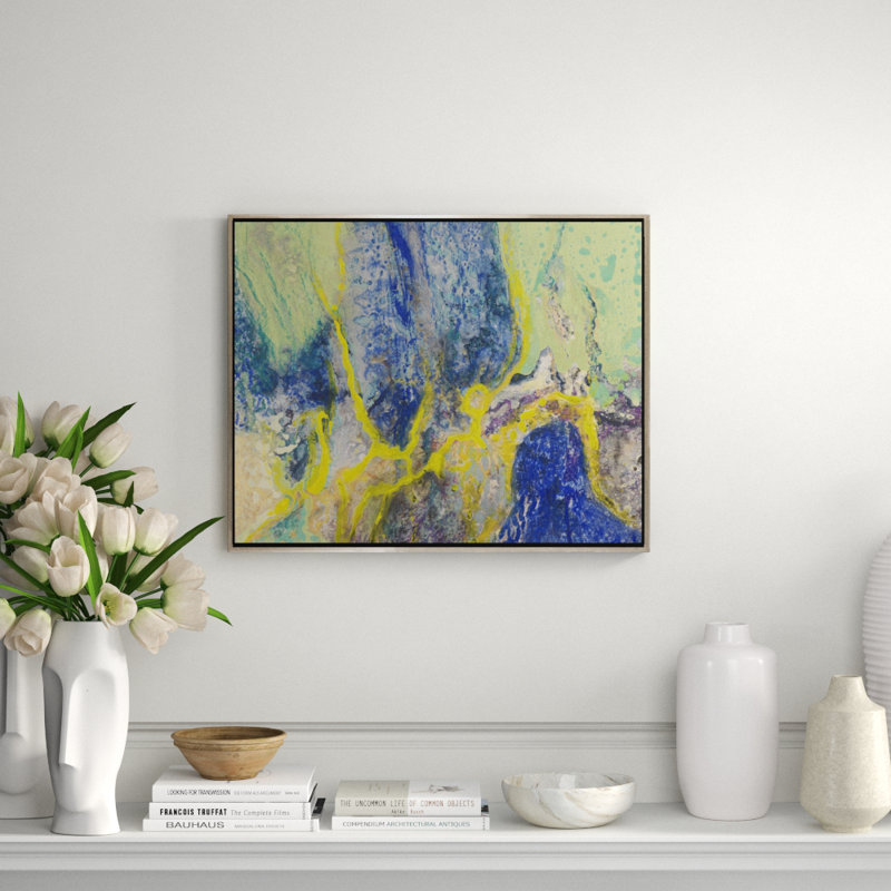 Trisect III Painting, 36" H x 48" W x 2.25" D