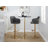 Boyne Swivel Upholstered Adjustable Height Counter Stool with Metal Frame-95848138-95848137