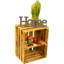 8 Pair Stackable Solid Wood Shoe Rack