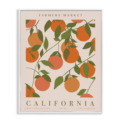 California Farmers Market Art by Kamdon Kreations