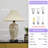  Gillermo 23" 1-light Ceramic Table Lamp with Handmade Vintage Ceramic Lamp Body