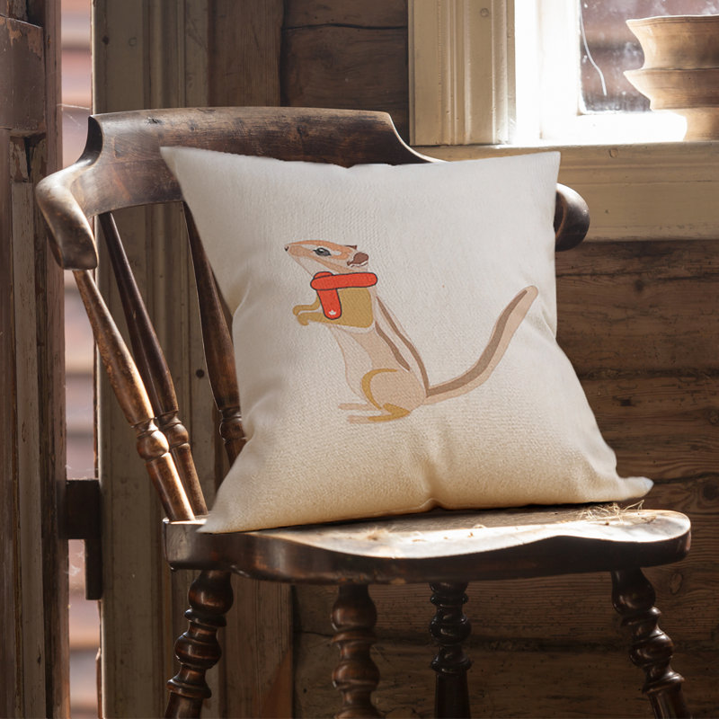 Housse de coussin O Canada, Plumes