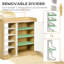 13 Pair Shoe Storage Cabinet
