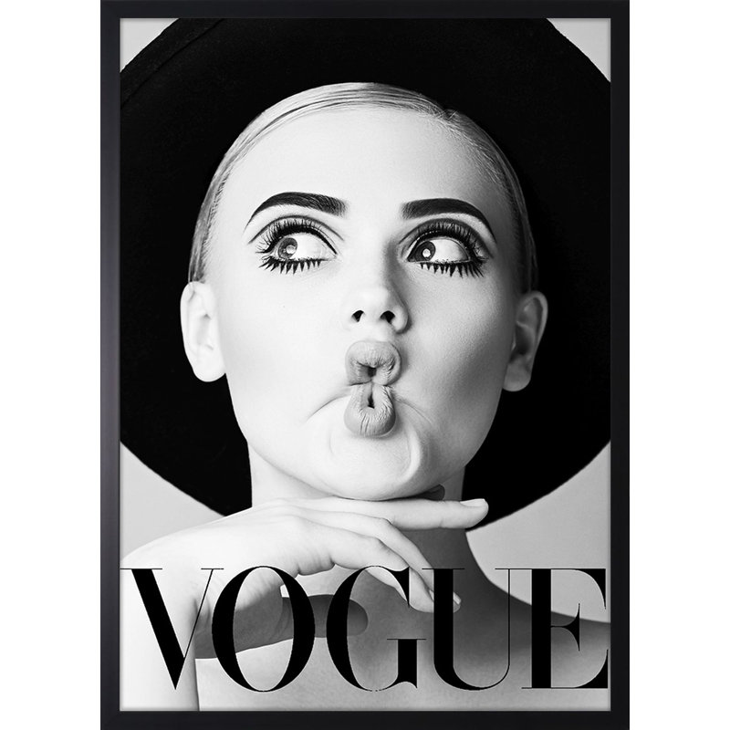 Vogue Woman II by NONE - Single Picture Frame Print