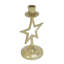 Sagebrook Home 9X5" Star Taper Holder, Gold