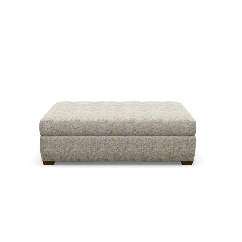 Baxter Square Ottoman, Walnut, Laurel Springs 848610