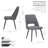 Alizai 18.5'' H Linen Upholstered Side Chair-1822626114