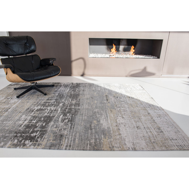 Ely Abstract Recycled P.E.T Area Rug, Runner 80 x 250cm