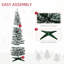 Arbre de Noël artificiel enneigé 9 pi-207961026