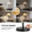 19.16" Modern Bedside Table Lamp with Stepless Dimming and Dual USB Ports-2035177128
