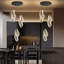 Lustre moderne en acrylique 3 lumières à intensité variable noir-1026017425-1026017432-1026017439