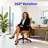 Pu Home Office Chair,ergonomic Desk,executive Chair Computer Task Chair, Rolling Swivel Chair With Arms-1374880269