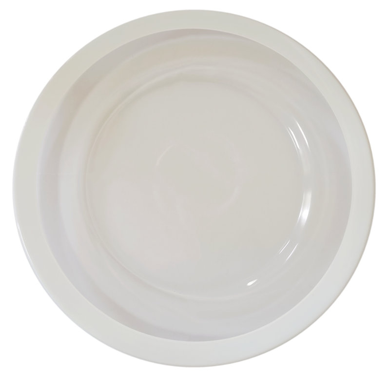 Chargeur abstrait en verre, Blanc