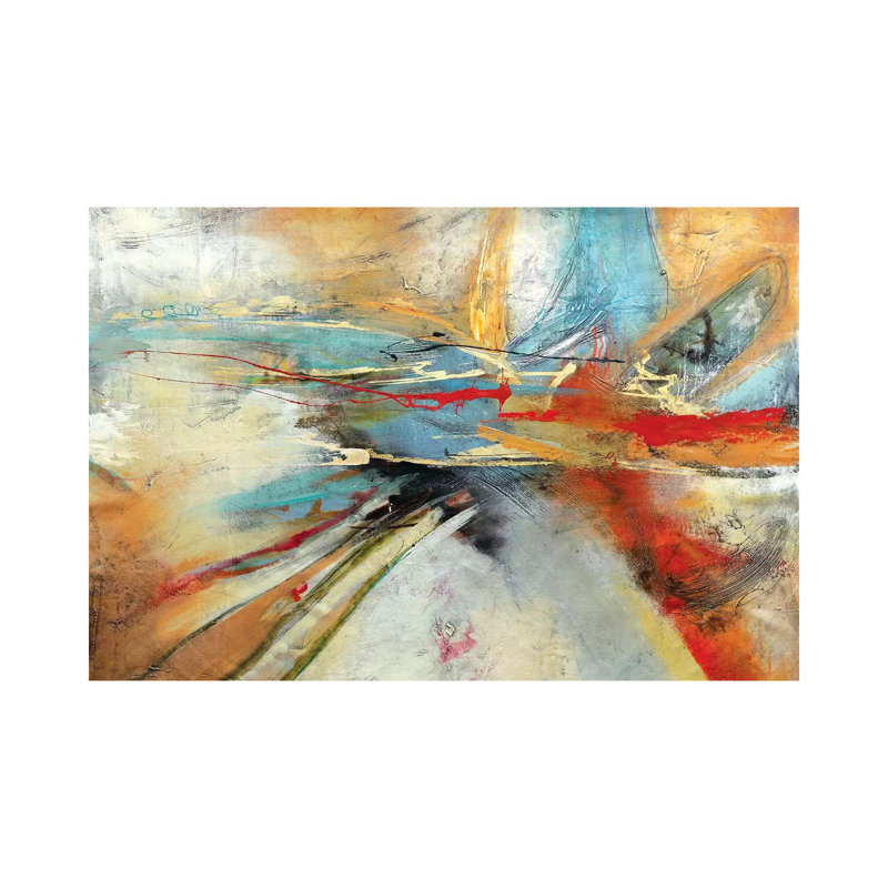 Fugaz III by Gabriela Villarreal - Wrapped Canvas Painting, 30.48 cm H x 45.72 cm W