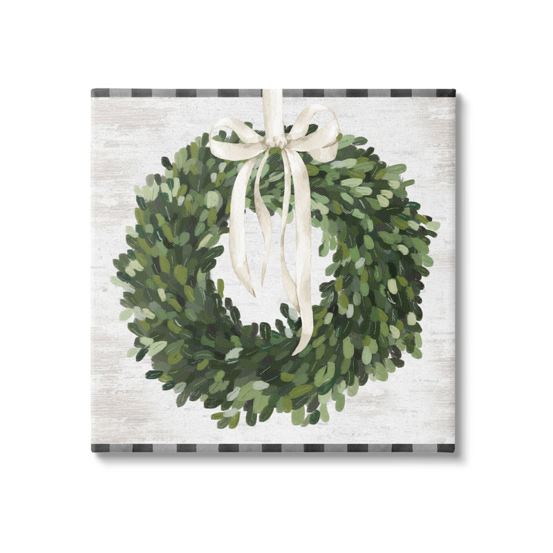 Motif champêtre, H 17 po x l 17 po x P 1,5 po