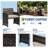 4-Piece PE Rattan Outdoor Conversation Set with Cushions & Tempered Glass Table – All-Weather Wicker Patio Furniture for Backyard, Porch, or Deck-657784534