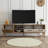 Modern Scandinavian TV Stand with Wooden Legs, Oak & White Finish, 70.9 x 20.9 x 13.8 inches | 100% Melamine Coated Particle Board, 0.71 inches Thick | Stylish Storage Solution for Living Room & Entertainment Spaces