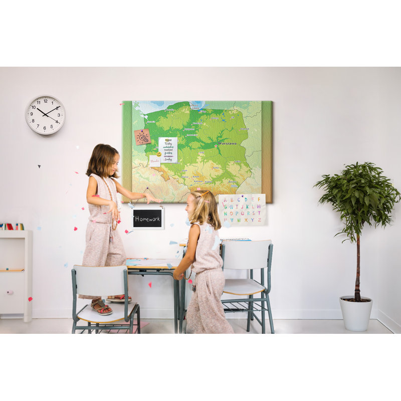 Ceara Magnetic Cork Corkboard / Bulletin Board Bulletin Board