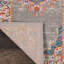 Tapis oriental gris et rose Abbate-1862625671