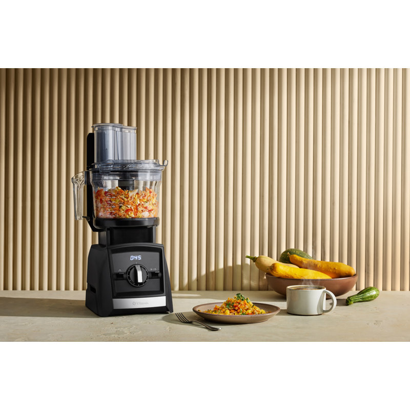 Vitamix 12-Cup Black and Clear Food Processor Attachment