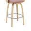 Swivel Upholstered Counter Stool-114210801-114210802