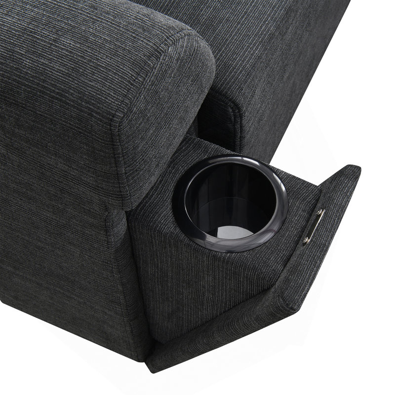 Versatile Sectional Sofa With Ottoman And Hidden Storage For Living Room