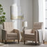 Fauteuil club inclinable manuel de 28 po de largeur Fifine