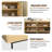 Thay 58'' 4-Door Sideboard Buffet with Storage-1289762507