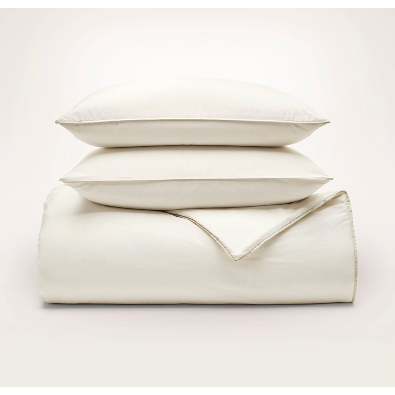 Signature Comforter Set, Cream, Twin Comforter + 1 Standard Sham