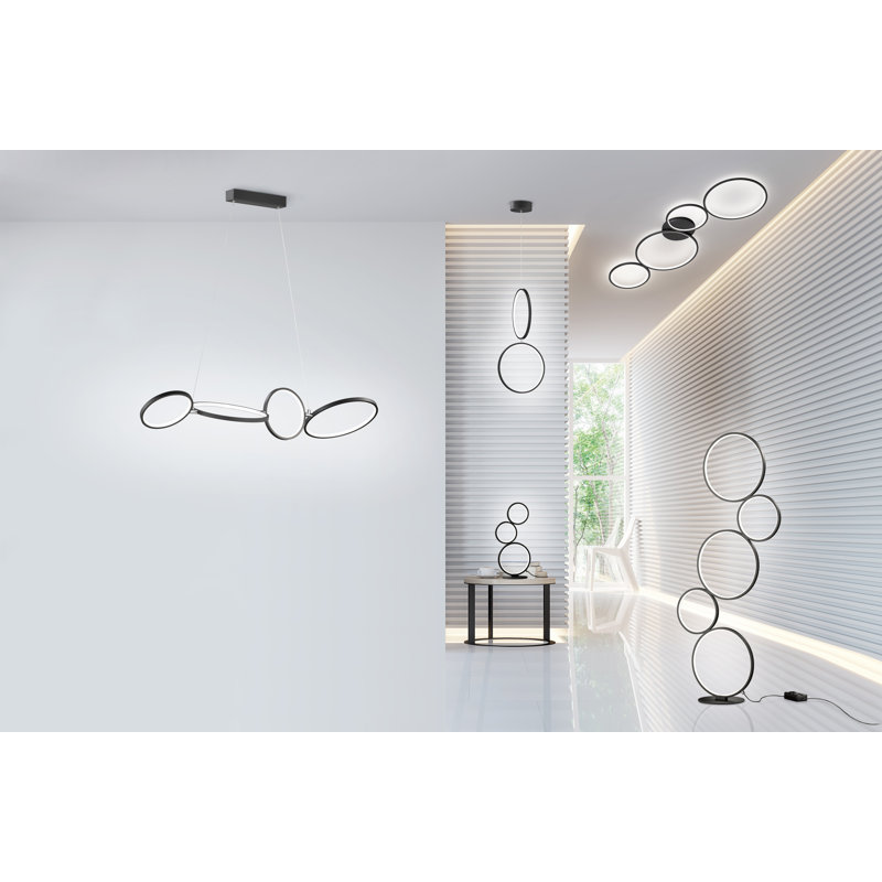 Rondo LED Semi Flush Mount
