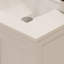 Ensemble de meuble-lavabo 30 po avec lavabo, armoire de salle de bain multifonctionnelle avec portes et tiroir, structure solide et panneau de fibres à densité moyenne-124969094