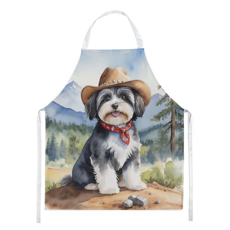No Pattern Bib Apron