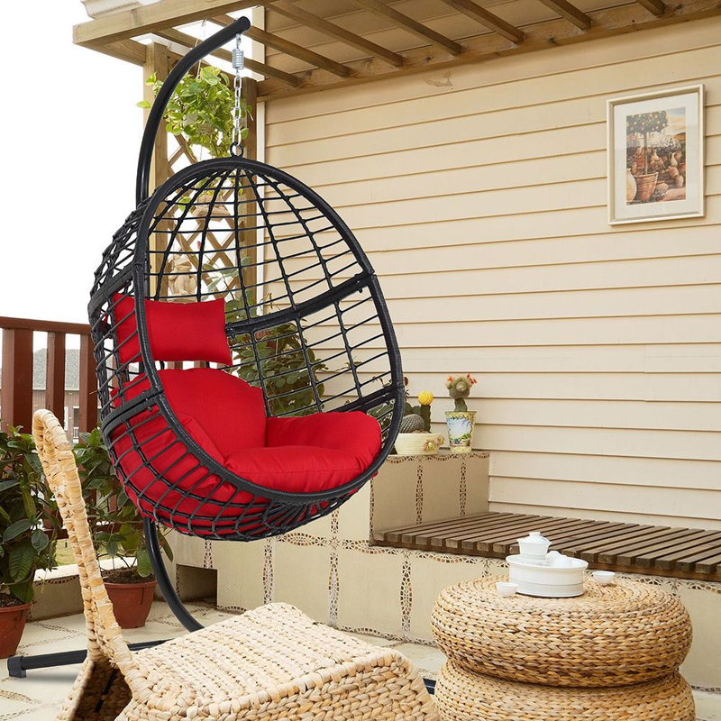 Balancelle avec support, Rouge