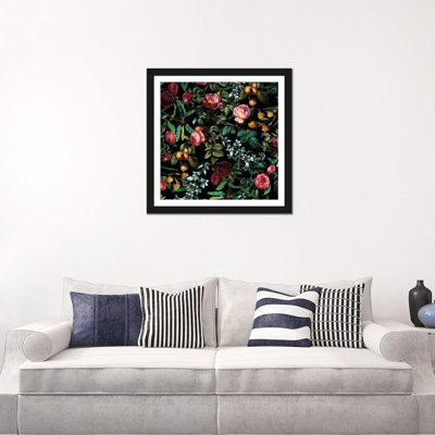 « tropical jungle iii », impression sur toile tendue
